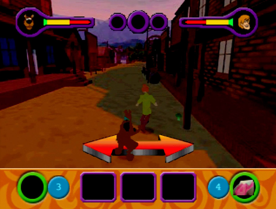 PSX PlayStation Scooby Doo Night of 100 Frights Large Screenshot