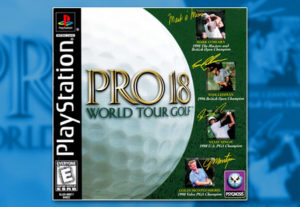 PSX PlayStation Pro 18 World Tour Golf