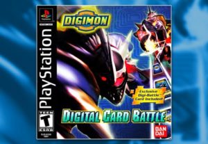PSX playStation Digimon Digital Card Battle
