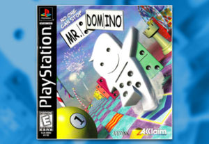 PSX PlayStation No One Can Stop Mr. Domino