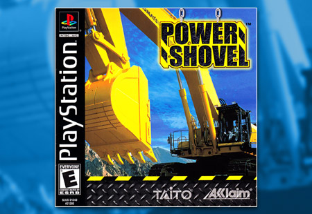 PSX PlayStation Power Shovel