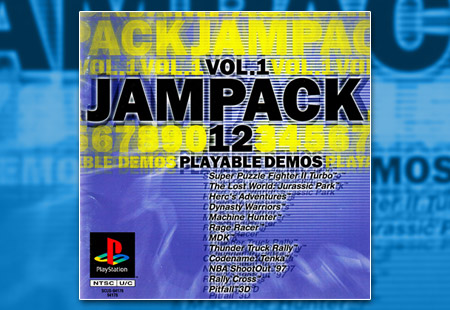 PSX PlayStation Jampack Vol. 1 Demo Disc