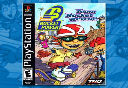 PSX PlayStation Rocket Power Team Rocket Rescue
