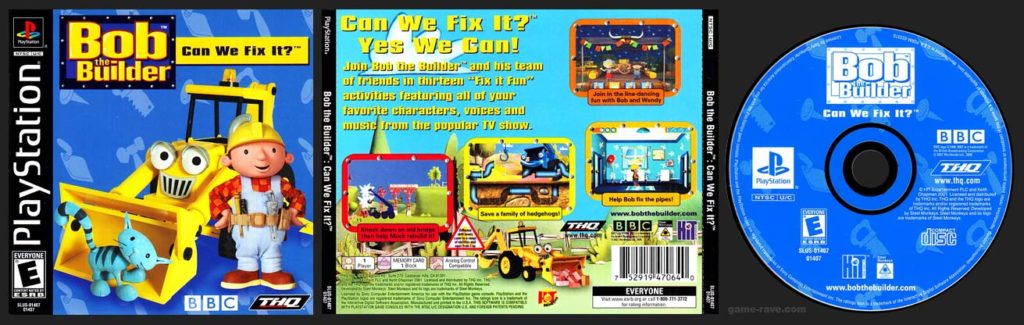 New For September 5th 2001 Bob The Builder Nicktoons Racing