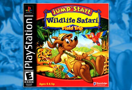 PSX PlayStation JumpStart Wildlife Safari Field Trip
