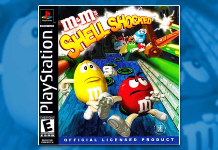 PSX PlayStation M & M's Shell Shocked