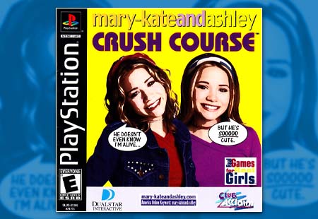 PSX PlayStation Mary-Kate and Ashley Crush Course