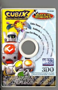 PSX PlayStation Cubix Robots For Everyone Race 'N Robots Music CD Front