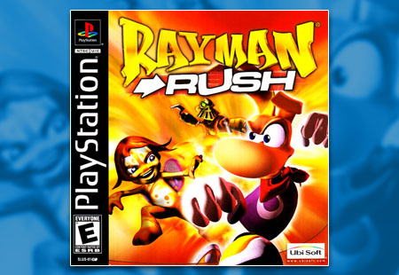 PSX PlayStation Rayman Rush