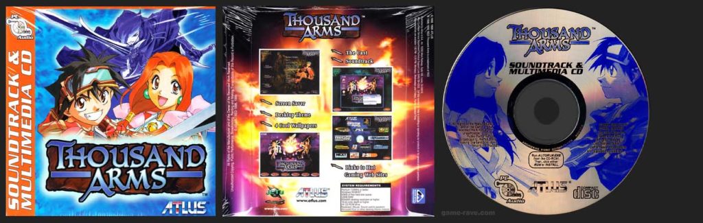 PSX Thousand Arms Mail Away - Sleeve Scan