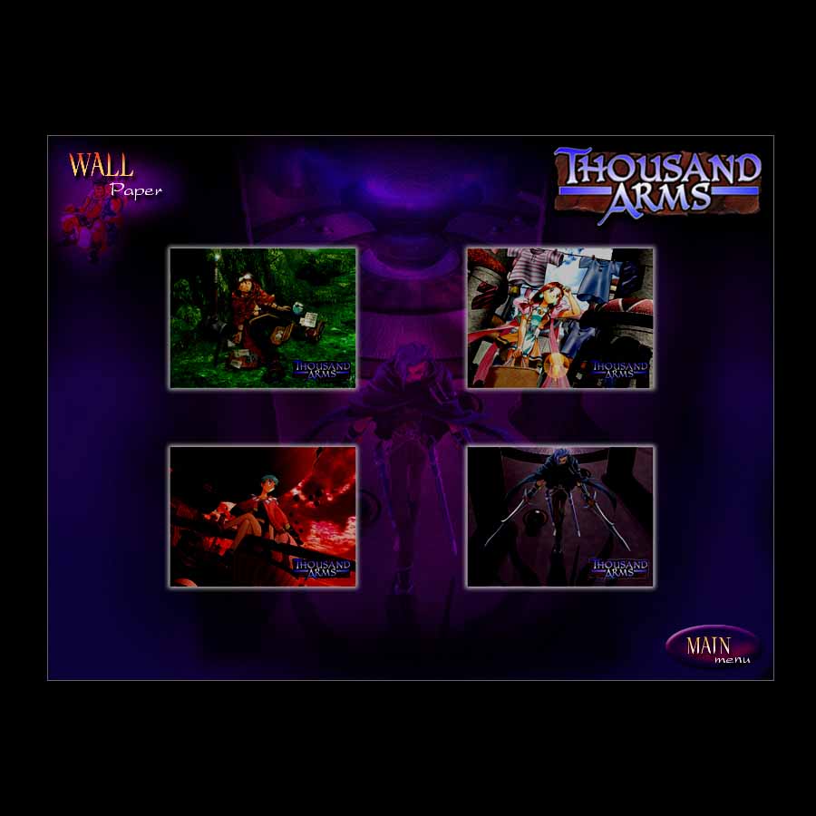PSX Thousand Arms Soundtrack Mail Away CD Screenshot 5 Wallpaper Install Screen