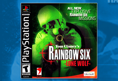 PlayStation PSX Tom Clancy Rainbow Six Lone Wolf 450x