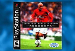 PlayStation PSX David Beckham Soccer Black Label No Ring Hub Release