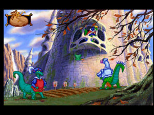 Blazing Dragons Screenshot 13 - Back of the Castle Screenshot