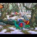 Blazing Dragons Screenshot 17 – Mountain Pass Screenshot