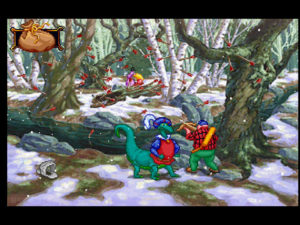 Blazing Dragons Screenshot 17 - Mountain Pass Screenshot