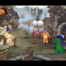 Blazing Dragons Screenshot 18 – Downtown Camelhot Screenshot