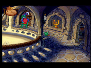 Blazing Dragons Screenshot 2 - Hallway