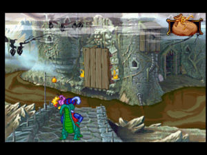 Blazing Dragons Screenshot 21 - Castle Grimm Front Gate Screenshot