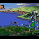 Blazing Dragons Screenshot 26 – Lake Right Side