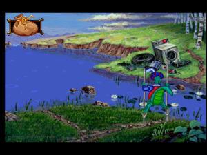 Blazing Dragons Screenshot 26 - Lake Right Side