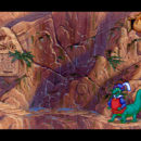 Blazing Dragons Screenshot 27 – Waterfall bottom
