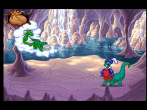 Blazing Dragons Screenshot 29 - Waterfall Cave