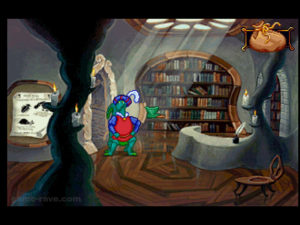 Blazing Dragons Screenshot 3 - Library
