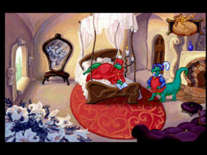 Blazing Dragons Screenshot 7 - Flame's Room