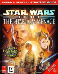 PSX Guide Prima Star Wars Phantom Menace EB Games Shiny Cover Web