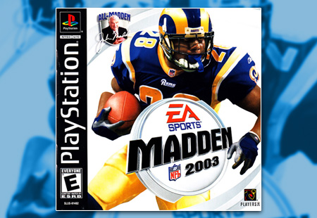 PlayStation PSX Madden NFL 2003 450x