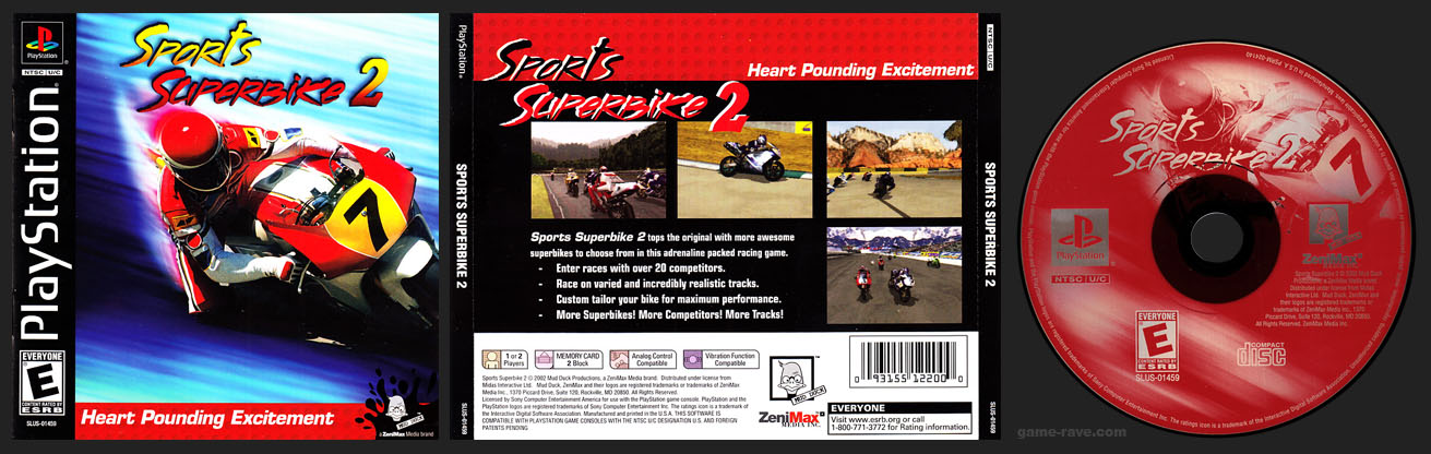 PSX PlayStation Sports Superbike 2