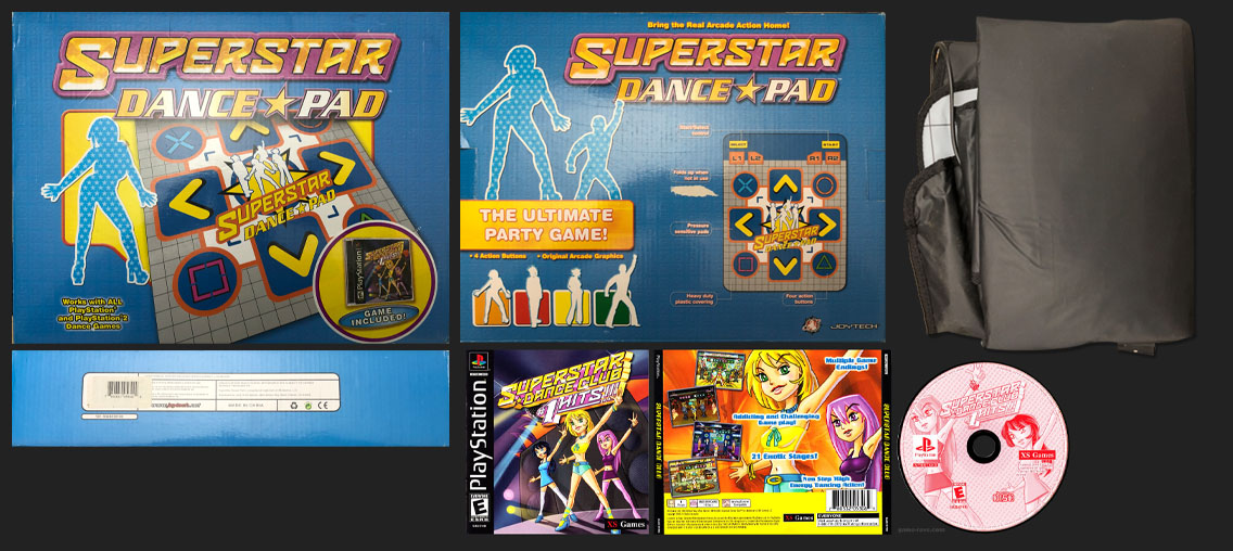 PlayStation PSX Superstar Dance Hits Dance Pad Bundle Variant