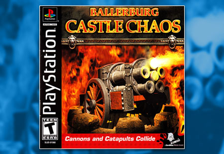 PlayStation PSX Ballerburg Castle Chaos