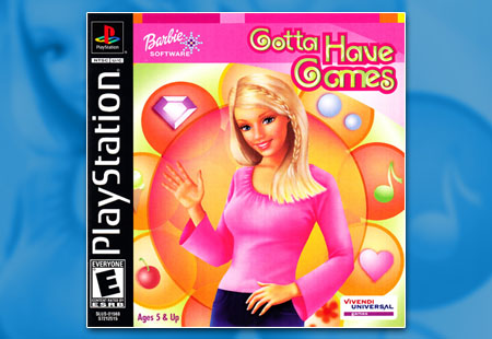 PSX PlayStation Barbie Gotta Have Games