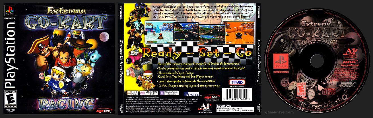 PlayStation PSX Extreme Go-Kart Racing