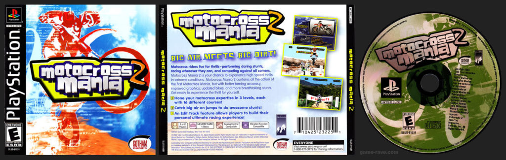 PSX PlayStation Motocross Mania 2