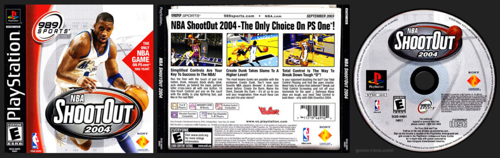 PlayStation NBA Shoot Out 2004