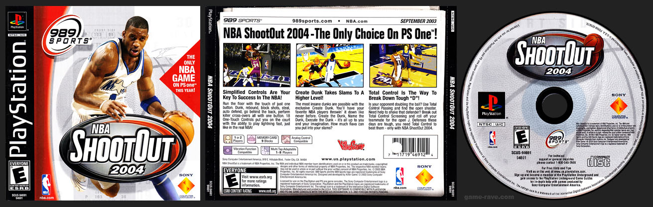 PlayStation NBA Shoot Out 2004