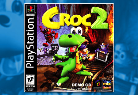 PSX PlayStation Croc 2 Demo CD