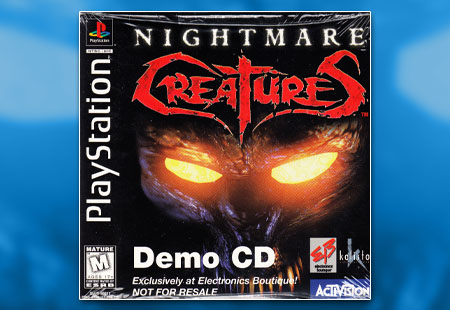 PlayStation PSX Demo Nightmare Creatures 450x