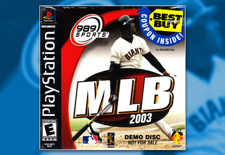 PSX PlayStationMLB 2003 Demo Disc with Best Buy Coupon