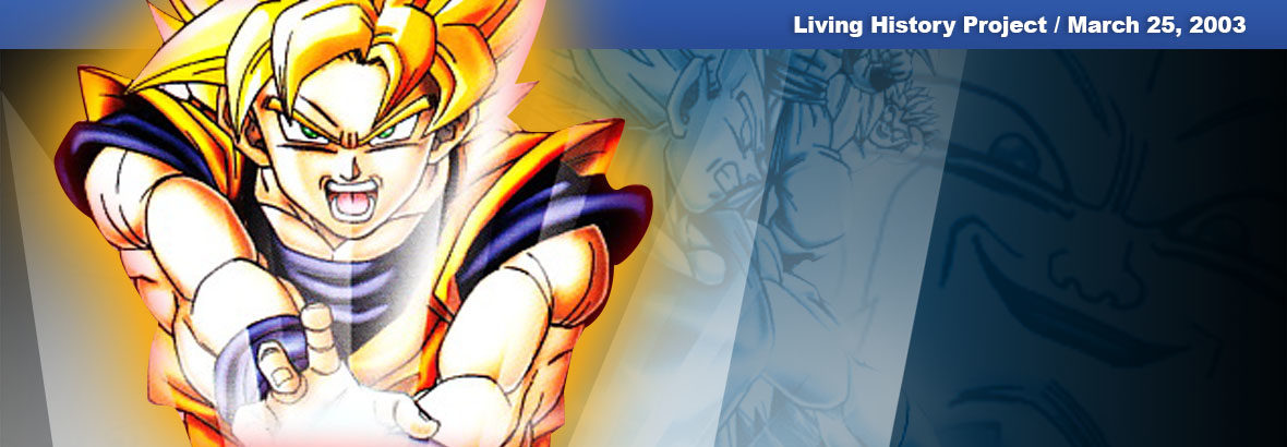 3.25.2003 New Release: Dragon Ball Z: Ultimate 22