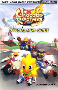 PSX PlayStation Guide Chocobo's Racing Mini Guide Pre-Order Item