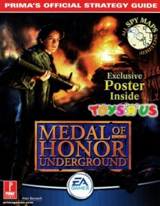 PSX Guide Medal of Honor Underground Toys R Us Poster