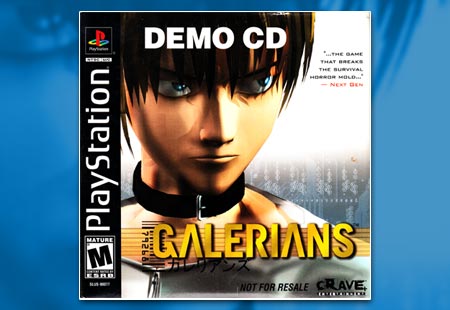 PSX PlayStation Galerians Demo