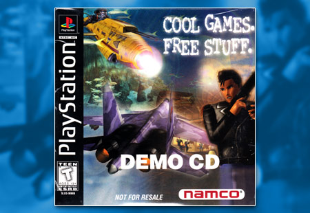 PSX PlayStation Demo Namco Cool Games Free Stuff
