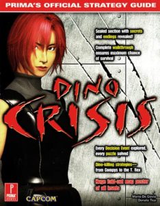 PSX Prima Dino Crisis Guide with Sticker UPC web