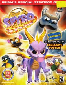 PSX Guide Spyro Year of the Dragon Blockbuster Poster Variant Prima