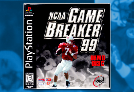 PlayStation PSX Demo NCAA GameBreaker 99